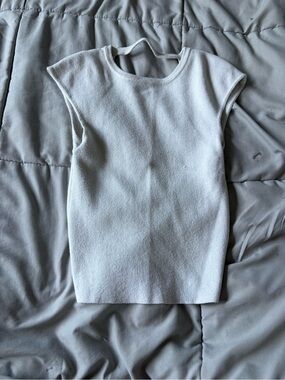 Princess Polly Off-White Knit Shirt